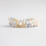 Morganite Bead Bracelet, 8mm