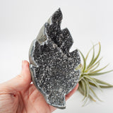 Amethyst Leaf Carving