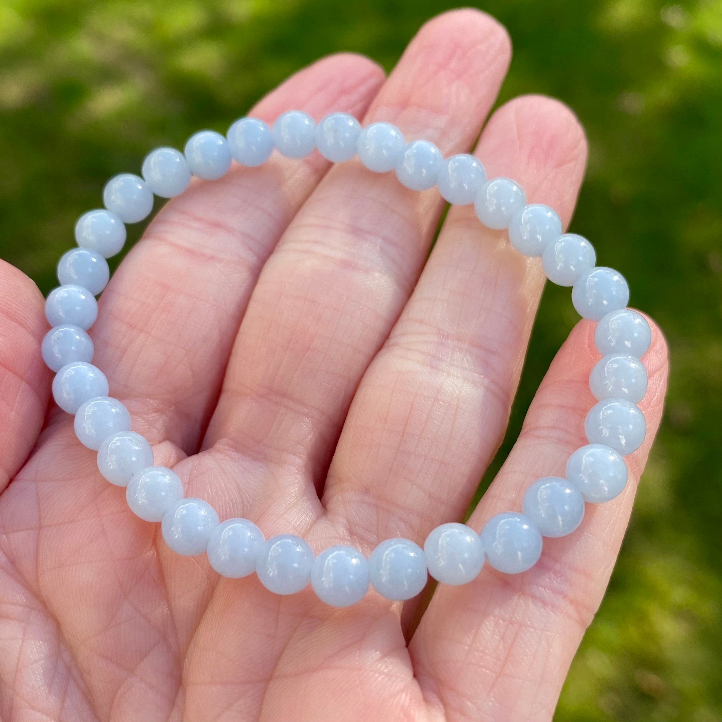 Angelite bracelet sale