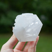 Calcite Crystal, Magenta Fluorescent