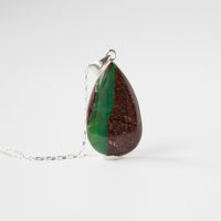 Chrysoprase Pendant Necklace
