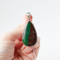 Chrysoprase Pendant Necklace