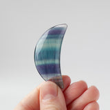 Fluorite Moon, Rainbow or Lavender Color