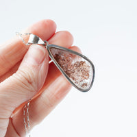 Garden Quartz Pendant, Lodolite
