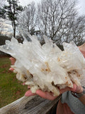 Lemurian Quartz Cluster from Colombia