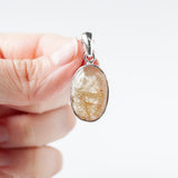 Golden Rutile Pendant