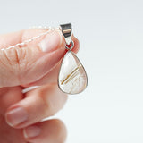 Golden Rutile Pendant