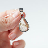 Golden Rutile Pendant