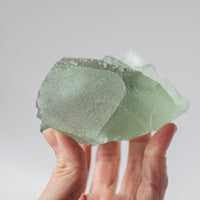 Etched Green Fluorite with Micro Pyrite, Fujian