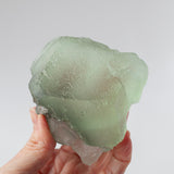 Etched Green Fluorite with Micro Pyrite, Fujian
