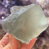 Etched Green Fluorite with Micro Pyrite, Fujian