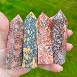 Leopard Skin Jasper Tower