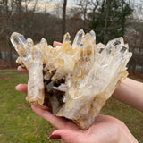 Lemurian Quartz Cluster from Colombia