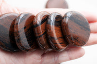 Mahogany Obsidian Worry Stone | Round, 1.5in Carry Stone