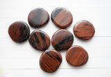 Mahogany Obsidian Worry Stone | Round, 1.5in Carry Stone