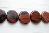 Mahogany Obsidian Worry Stone | Round, 1.5in Carry Stone