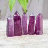 Magenta Fluorite Point