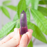 Magenta Fluorite Point