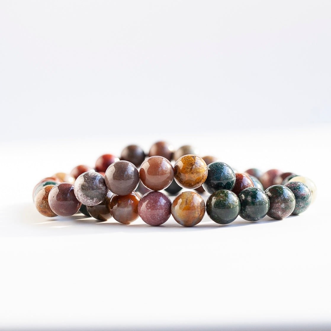 Ocean Jasper Bracelet, 8mm