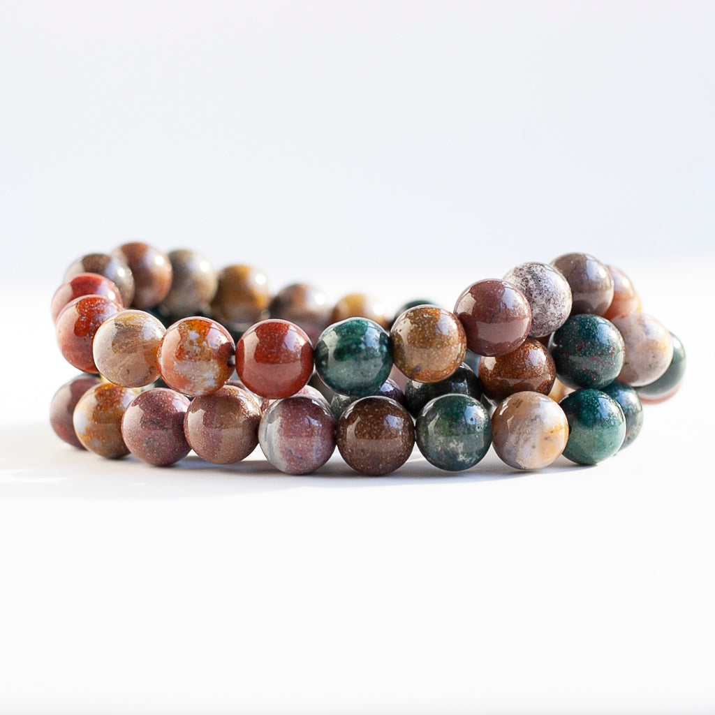 Ocean Jasper Bracelet, 8mm