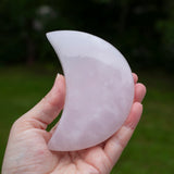 Pink Calcite Moon, Crescent Moon