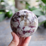 Pink Tourmaline (Rubellite) Sphere