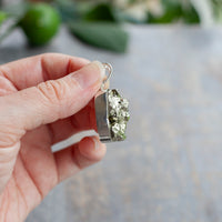Pyrite Pendant, Sterling Silver