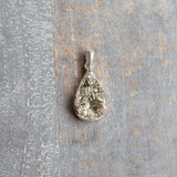 Pyrite Pendant, Sterling Silver