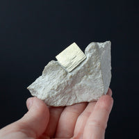 Pyrite Cubes in Matrix from Navajun Spain