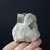 Pyrite Cubes in Matrix from Navajun Spain