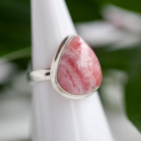 Rhodochrosite Ring, Size 9
