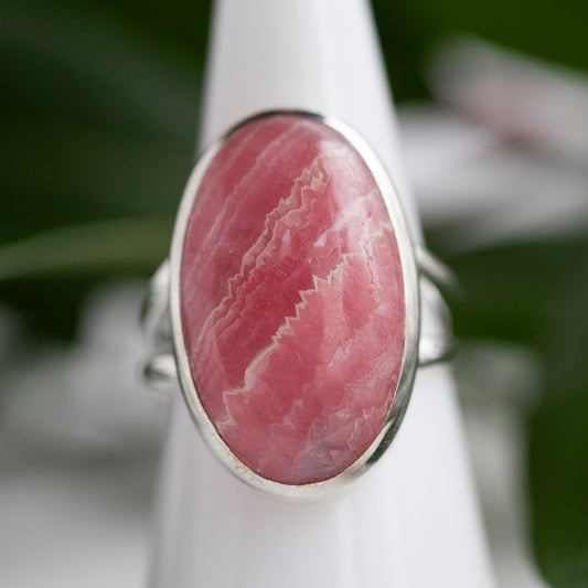 Rhodochrosite Ring, Size 9