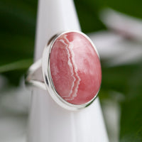 Rhodochrosite Ring, Size 7