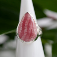 Rhodochrosite Ring, Size 7