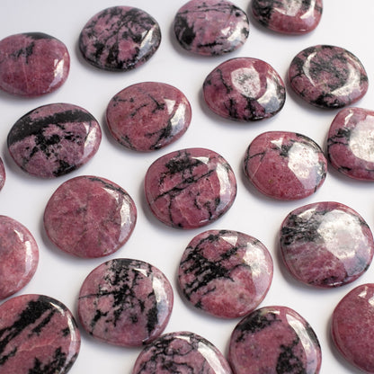 Rhodonite Worry Stone