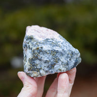 Rhodochrosite with Chalcopyrite