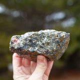 Rhodochrosite with Chalcopyrite