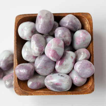 Pink Tourmaline with Lepidolite Stone