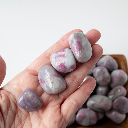 Pink Tourmaline with Lepidolite Stone