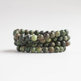 Turquoise Bead Bracelet, 8mm
