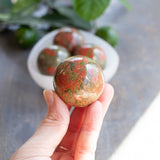 Unakite Sphere, 1.5in