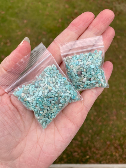 Amazonite Chips | Prosperity & Protection  | 3-5mm