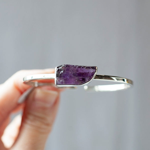 Amethyst Bracelet, Sterling Silver