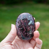 Large Eudialyte Palm Stone, AAA