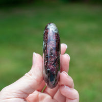 Large Eudialyte Palm Stone, AAA