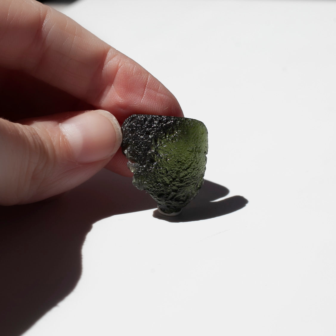 Moldavite, Genuine Moldavite, 4.9 grams