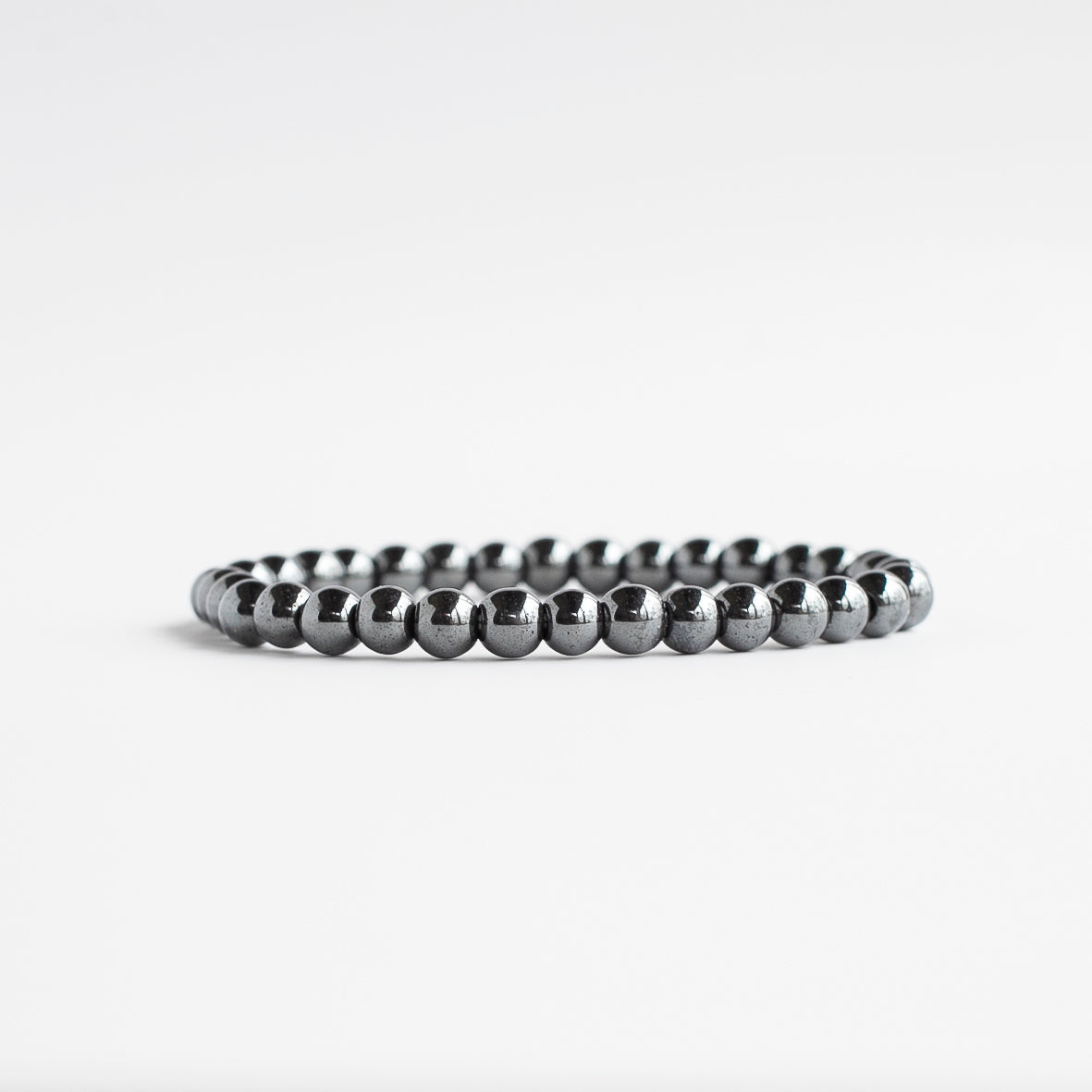 Hematite Bracelet, 6mm