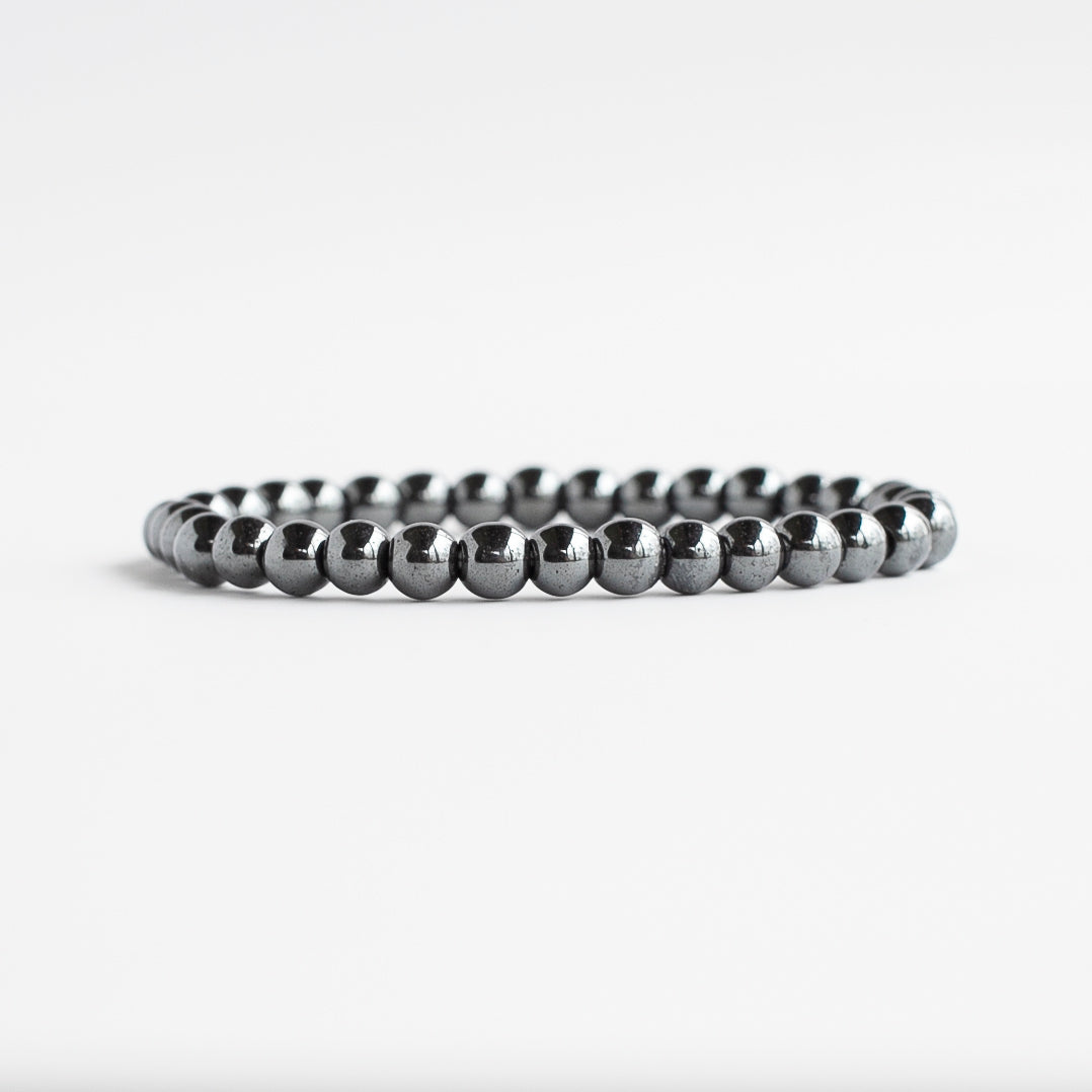 Hematite Bracelet, 6mm