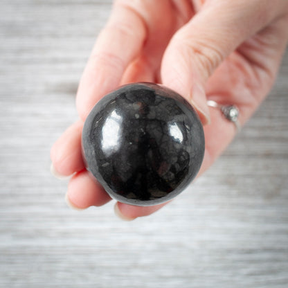 Shungite Sphere, 1.5in, 40mm