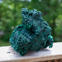 Giant Raw Malachite Crystal, Collectible Quality